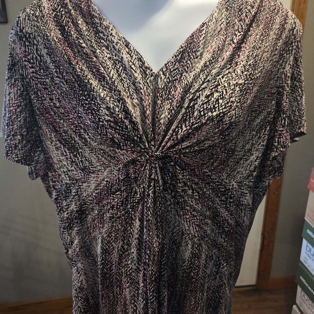 Daisy Fuentes Multicolor Blouse